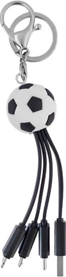 Изображение Kabel USB MCD USB-A - USB-C + microUSB + Lightning Czarny (5903420909463)