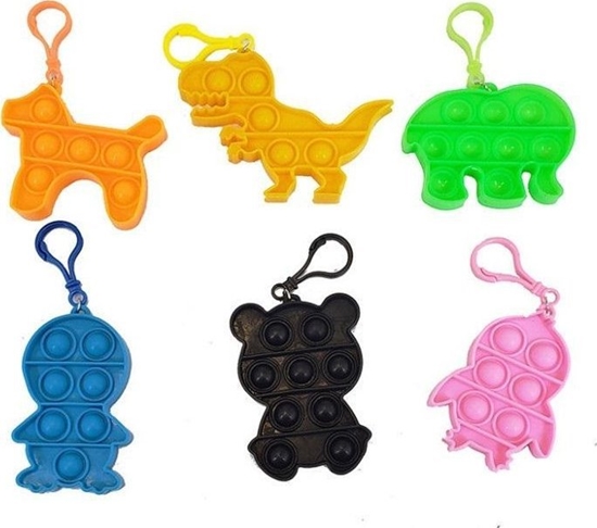 Picture of Brelok Zwierztka Pop It MIX