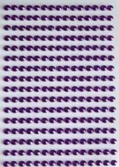 Picture of BREWIS Dety samoprzylepne fioletowe 6mm 140szt