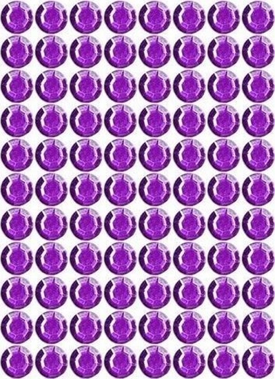 Picture of BREWIS Dety samoprzylepne fioletowe 8mm 88szt