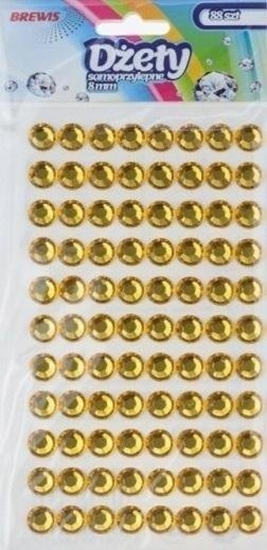 Picture of BREWIS Dety samoprzylepne zote 8mm 88szt