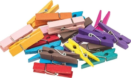 Изображение BREWIS Klamerki kolorowe 3,5cm 20szt