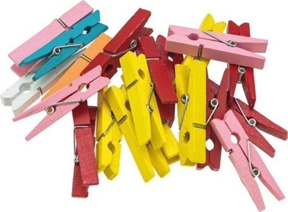 Изображение BREWIS Klamerki kolorowe 4,5cm 20szt