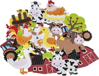 Изображение BREWIS Naklejki z pianki wie¶ 36szt