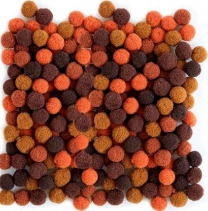 Изображение BREWIS Pompony brzowe 10mm 100szt