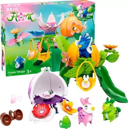 Picture of BRIO Flora - 36240 Starter-Set Blumendorf | Spielset für endlosen fantasievollen Spielspaß für Mädchen und Jungen ab 3