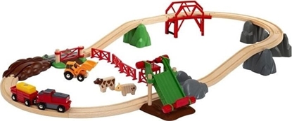 Picture of Brio Kolejka drewniana Farma 30el World 3+ Brio