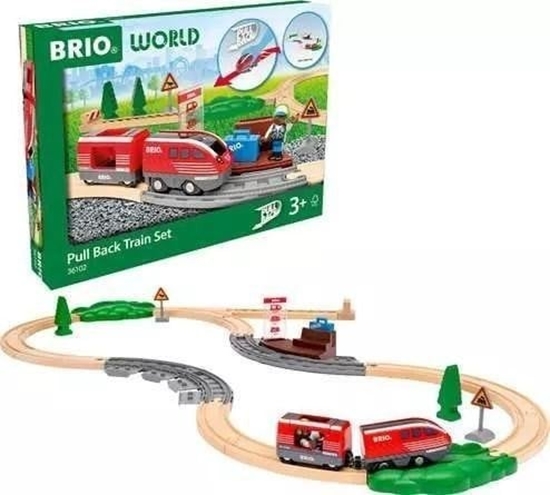 Picture of Brio Zestaw Pull Back Train