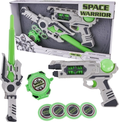 Picture of BRO PISTOLET BYSKOWY ZESTAW KOSMICZNY ZABAWKA DLA DZIECI