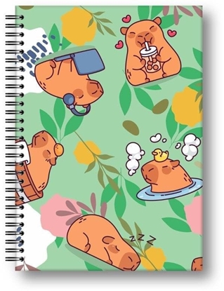 Изображение Brulion A5/80K kratka Kapibara ka PENMATE