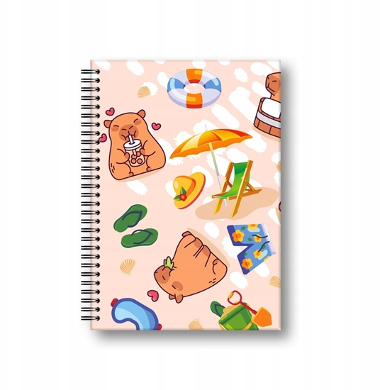 Picture of Brulion A5/80K kratka Kapibara plaa PENMATE