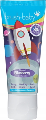 Picture of BRUSH BABY_Rocket pasta do zbów dla dzieci od 3 lat Blueberry 50ml