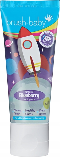 Picture of BRUSH BABY_Rocket pasta do zbów dla dzieci od 3 lat Blueberry 50ml