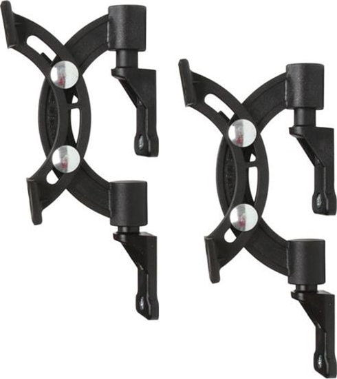Picture of B-Tech Uchwyty cienne do gonika z regulacj Tilt & Swivel czarne (BT1/B)