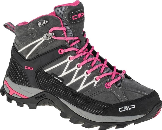 Picture of Buty trekkingowe damskie CMP Rigel Mid Wmn Trekking Shoes Wp Grey/Fuxi r. 37