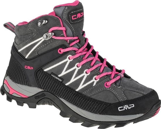 Picture of Buty trekkingowe damskie CMP Rigel Mid Wmn Trekking Shoes Wp Grey/Fuxi r. 37