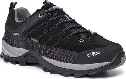 Attēls no Buty trekkingowe mskie CMP Rigel Low Trekking Shoe Wp Nero/Grey r. 42 (3Q13247-73UC)