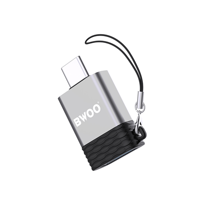 Picture of BWOO Adapter USB - USB-C Gray OTG BZ-35