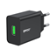Attēls no BWOO wall charger CDA249 5V 2,4A USB-A, black