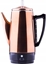 Изображение C3 Basic Percolator 12 cup, Copper color, Stainless Steel, Electric coffee percolator, 1.8 L, Ground coffee, 875 W, Stainless steel