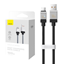 Attēls no Kabel USB Baseus USB-A - USB-C 1 m Czarny (CAKW000601)