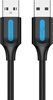 Изображение CABLE USB2.0 MALE TO MALE/1.5M BLACK COJBG VENTION