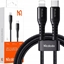 Picture of Cable USB-C to lightning Mcdodo CA-5630  36W  0.2m (black)