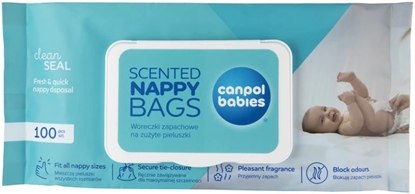 Picture of CANPOL BABIES_Woreczki zapachowe na zuyte pieluszki 100szt.