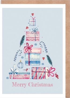 Изображение Cardie Kartka Boe Narodzenie Choinka niebieska, eko K133