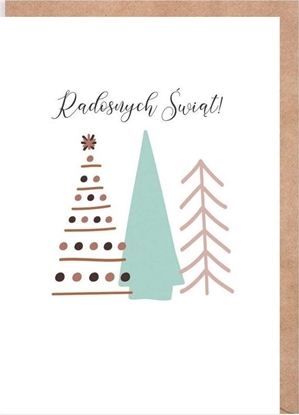 Изображение Cardie Kartka Boe Narodzenie Choinki..., eko K140