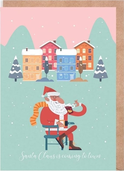 Изображение Cardie Kartka Boe Narodzenie Mikoaj, eko koperta K137