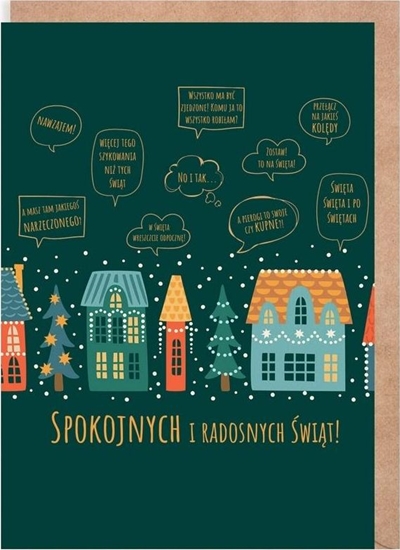 Picture of Cardie Kartka Boe Narodzenie Rozmowy przy stole K143