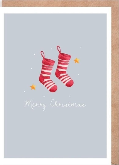 Picture of Cardie Kartka Boe Narodzenie Skarpetki, eko K126