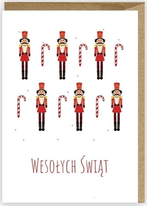 Attēls no Cardie Kartka Boe Narodzenie Wesoych wit, eko K065