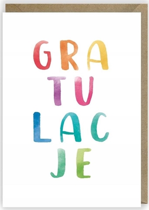 Attēls no Cardie Kartka okolicznociowa Gratulacje K042