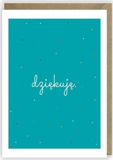 Picture of Cardie Kartka okolicznociowa, eko koperta Dzikuj K002