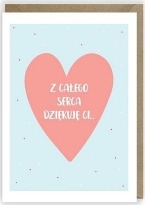 Attēls no Cardie Kartka okolicznociowa, eko koperta Dzikuj K004