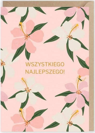 Picture of Cardie Kartka urodzinowa Kwiaty, eko koperta K015