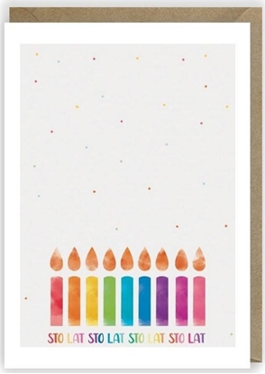 Attēls no Cardie Kartka urodzinowa, eko koperta K016