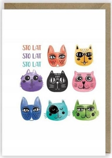 Picture of Cardie Kartka urodzinowa, eko koperta K017