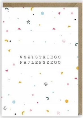 Attēls no Cardie Kartka urodzinowa, eko koperta K018