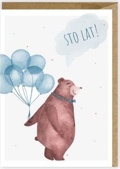 Picture of Cardie Kartka urodzinowa, eko koperta K021