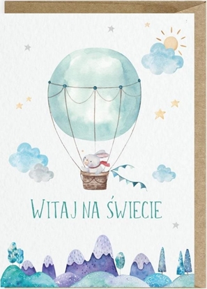 Attēls no Cardie Kartka z okazji narodzin Balonik K117