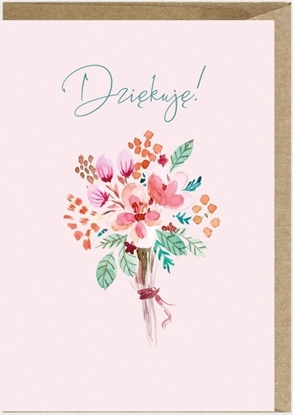 Attēls no Cardie Kartka z podzikowaniem Kwiaty K112