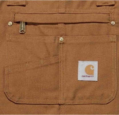 Изображение Carhartt Ogrodniczki Bib Overall Brown W32/L32