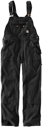 Изображение Carhartt Ogrodniczki Carhartt Crawford Double Front Black