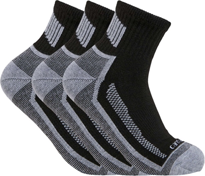Attēls no Carhartt Skarpety Carhartt Force Midweight Quarter 3 Black