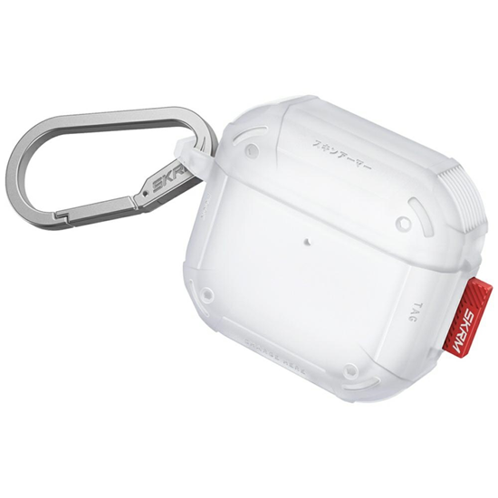Изображение Case Skinarma Mecha CE for AirPods 4 frost