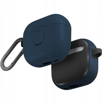 Attēls no Case UNIQ Clyde for AirPods 4 Lock Case blue