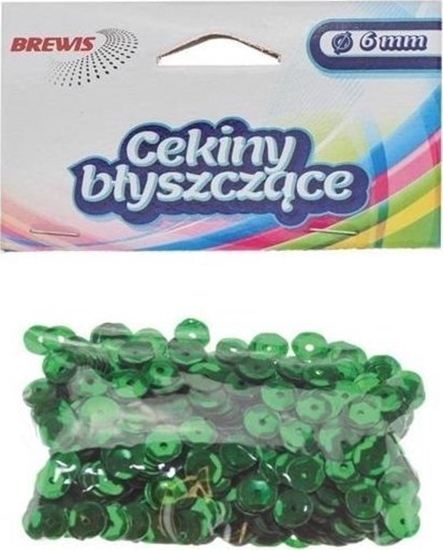 Picture of Cekiny byszczce B 140 zielony